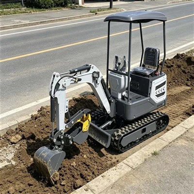 Mini vikšrinis ekskavatorius 1,3 tonos